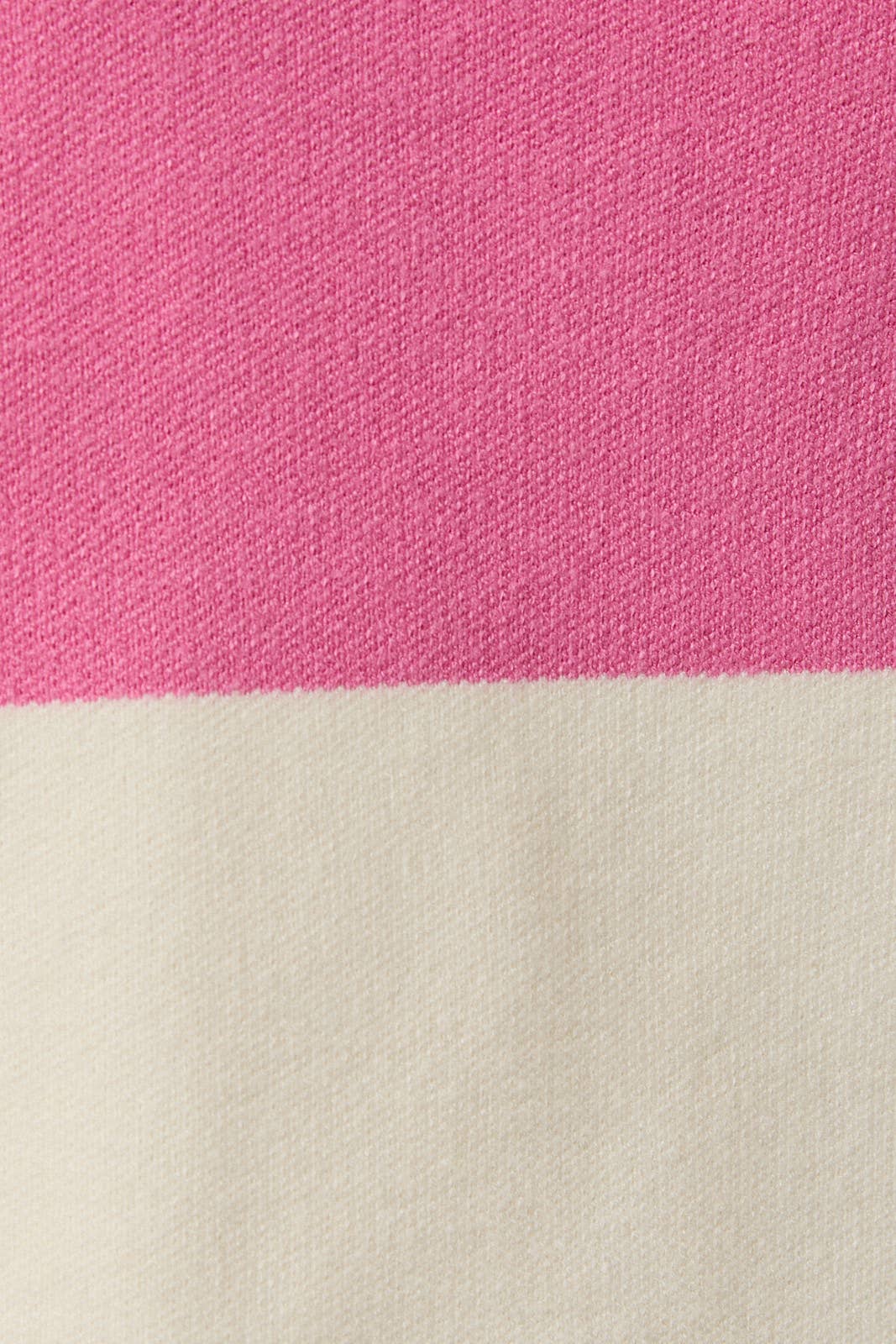 Sunday Edition - ROUND NECK SLEEVELESS STRIPE SWEATER TOP: PINK-CREAM STRIPE