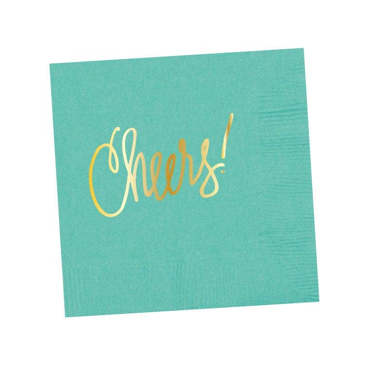 Natalie Chang - Cheers! | Napkins Black