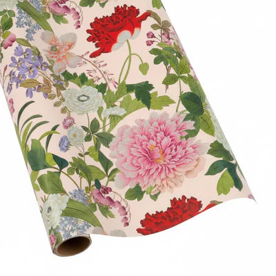 Caspari Gift Wrap Goil Foil Flower