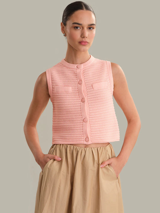525 Pink Salt Vest