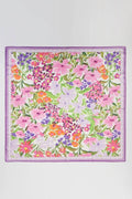 Floral Print Bandana BS0136: Purple