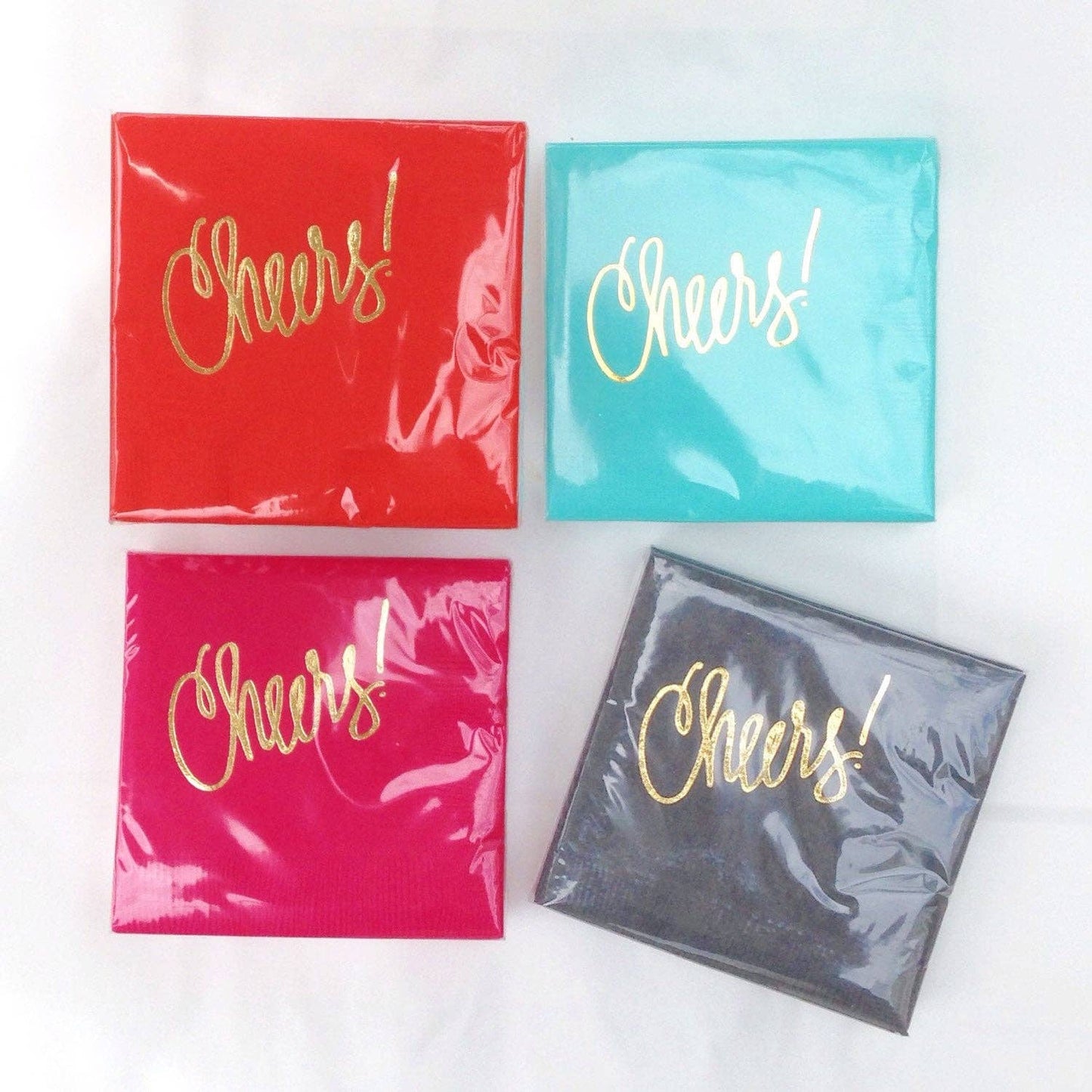Natalie Chang - Cheers! | Napkins Black