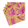 Caspari Pink Scenic Song Birds Cocktail Napkin