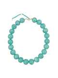 Gemelli - Kameron Chunky Beaded Necklace - Turquoise