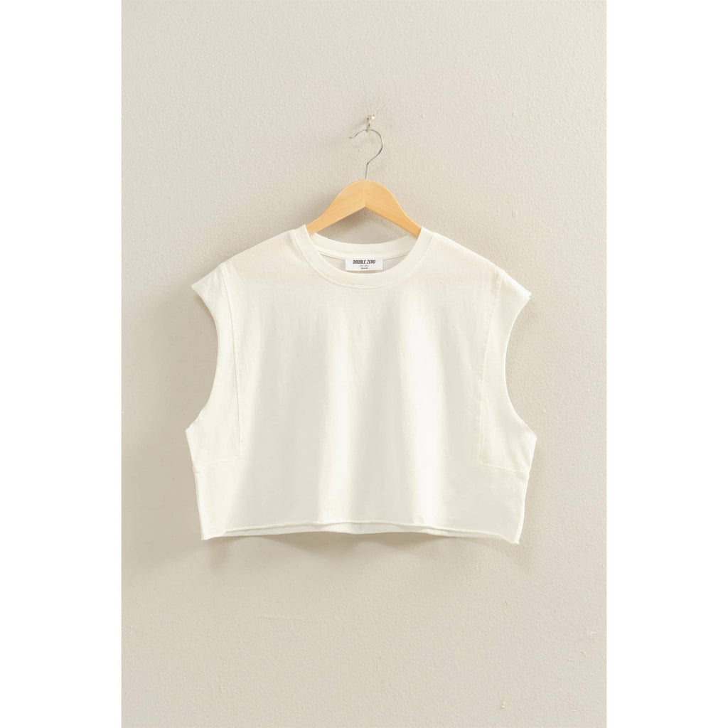 Double Zero - Crew Neck Boxy : MINT