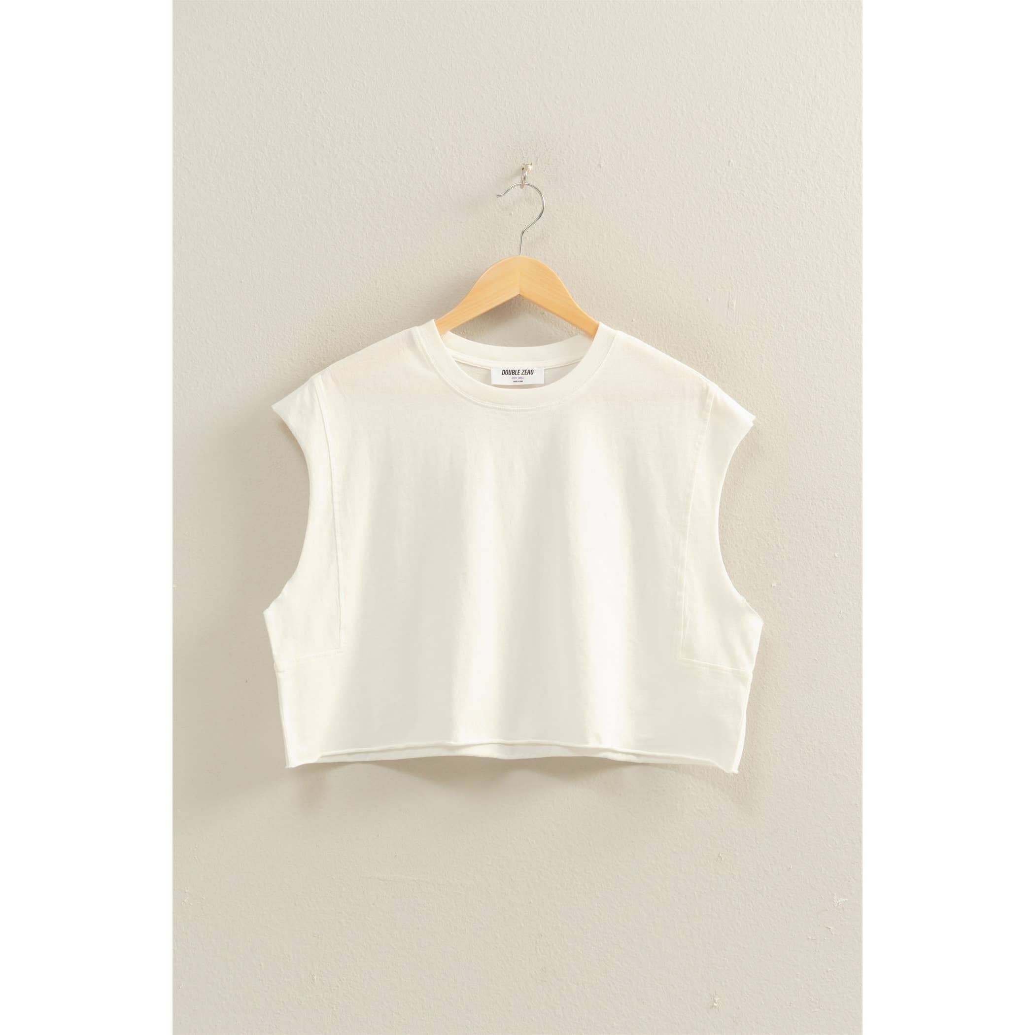 Double Zero - Crew Neck Boxy : MINT