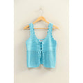 Double Zero - Sleeveless Open: BLUE