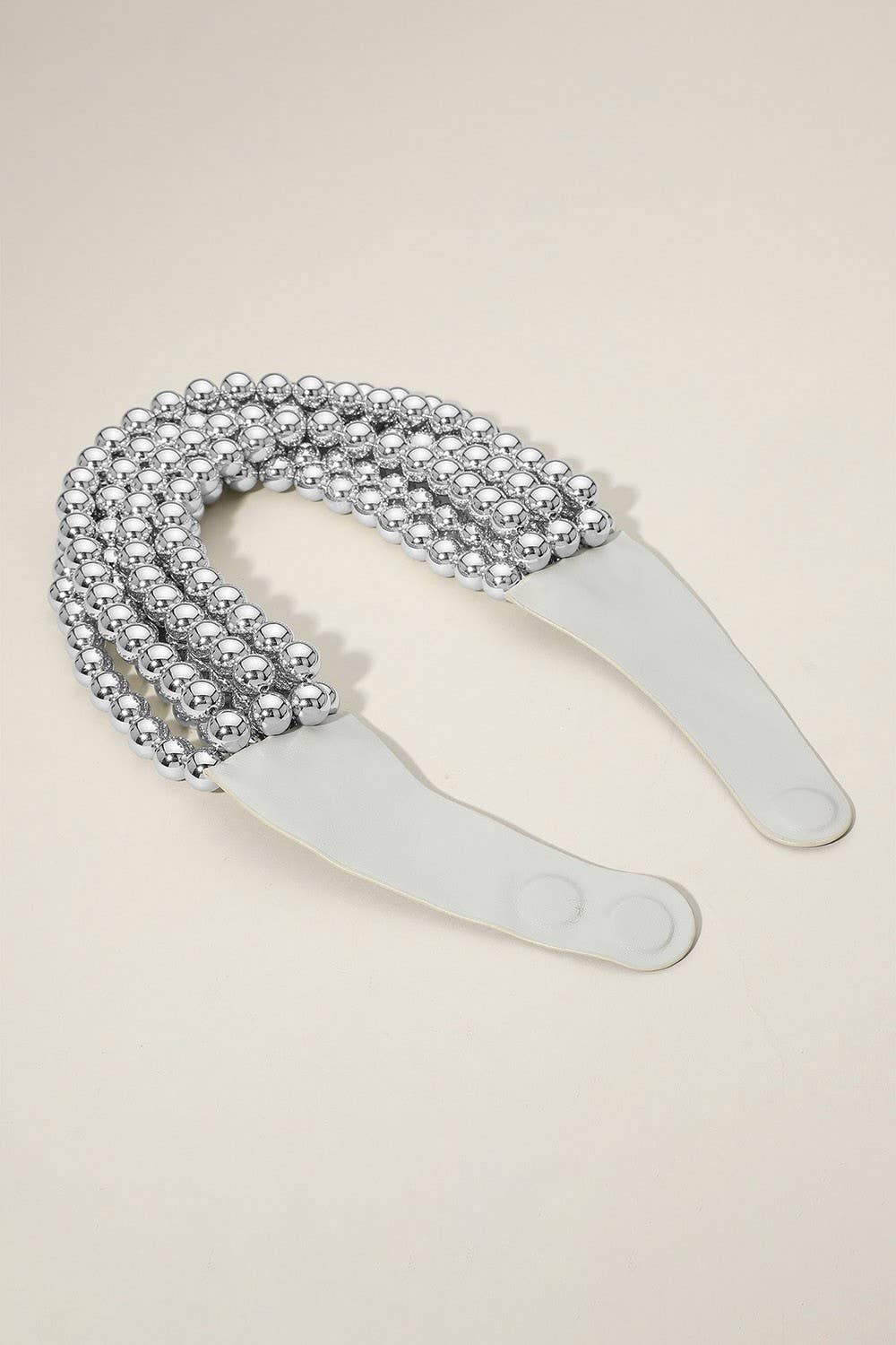 NEW CHUNKY BEADED LAYERED MAGNETIC NECKLACE