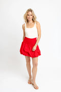 Karlie Red Smock Bubble Skort