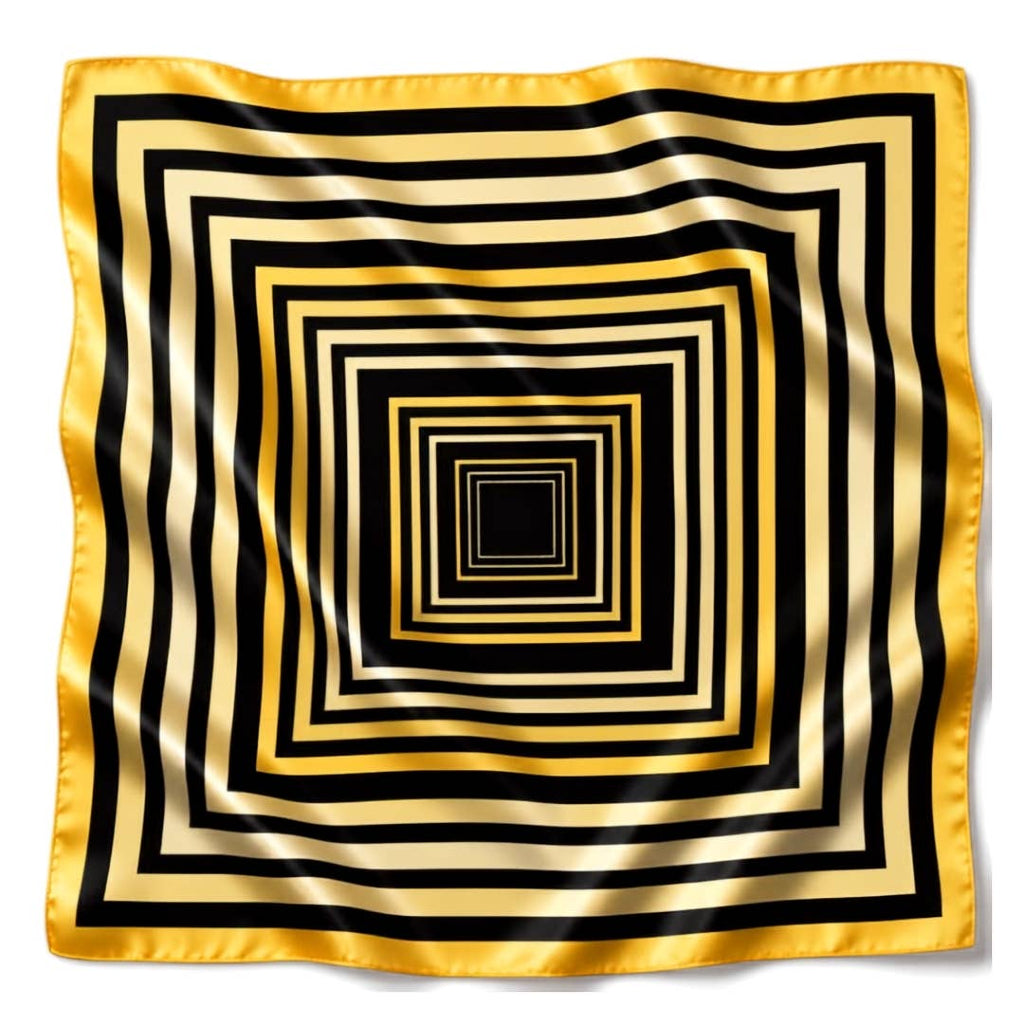 Black & Gold Gameday Bandana Scarf BLACK AND GOLD LEOPARD