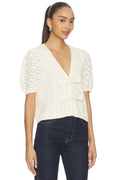 525 Cable Sleeve Cardigan