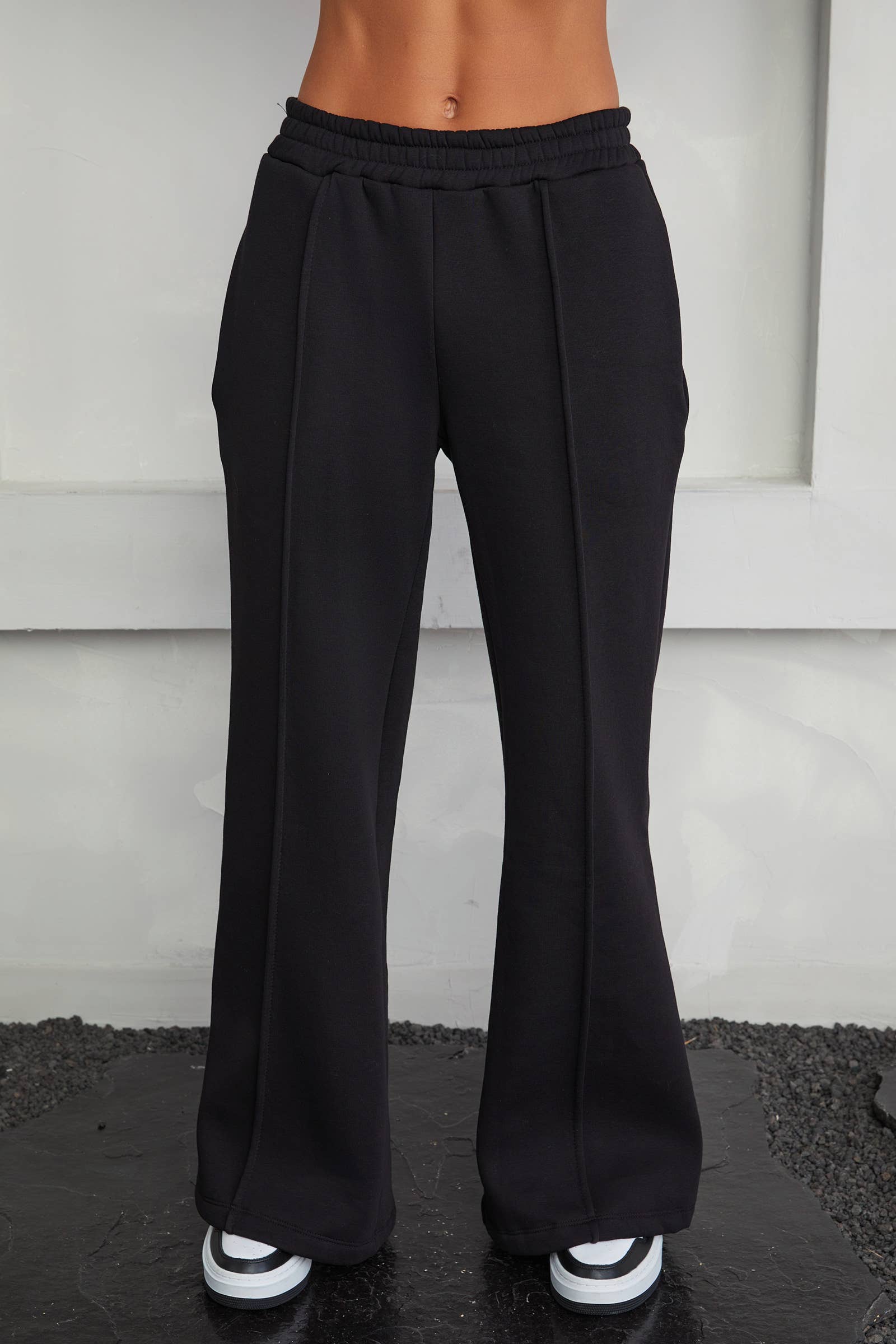 MILIO MILANO - COZY FLEECE WIDE LEG PANT (77111)
