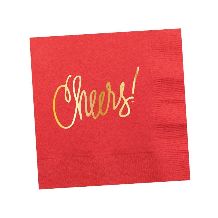 Natalie Chang - Cheers! | Napkins Black