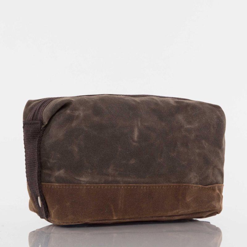 CB Mens Wax Dopp Kit Olive