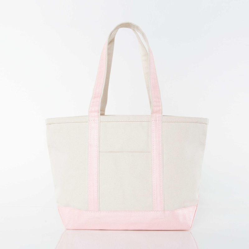 CB Medium Metallic Classic Tote in Rose Gold