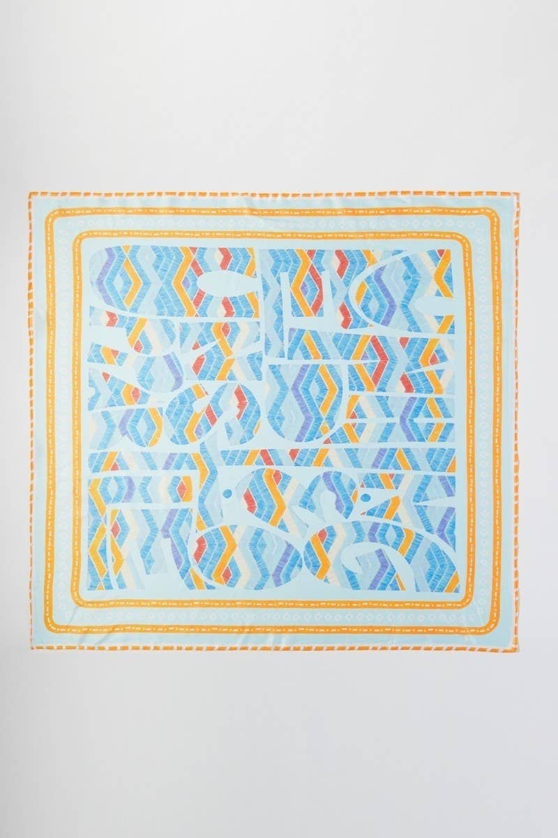 Abstract Tribal Print Bandana BS0135: Pink
