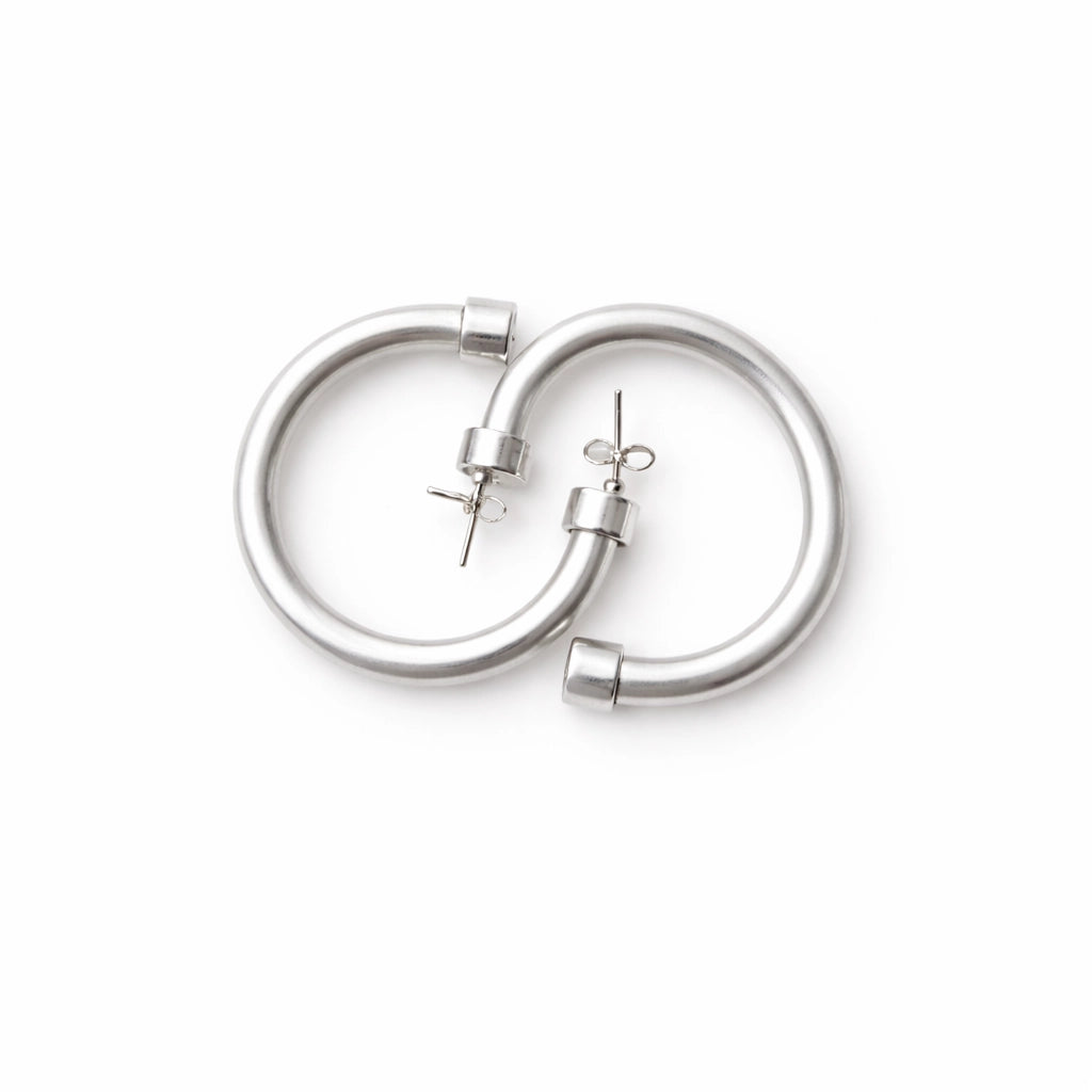 Hoo Hoops Brushed Silver