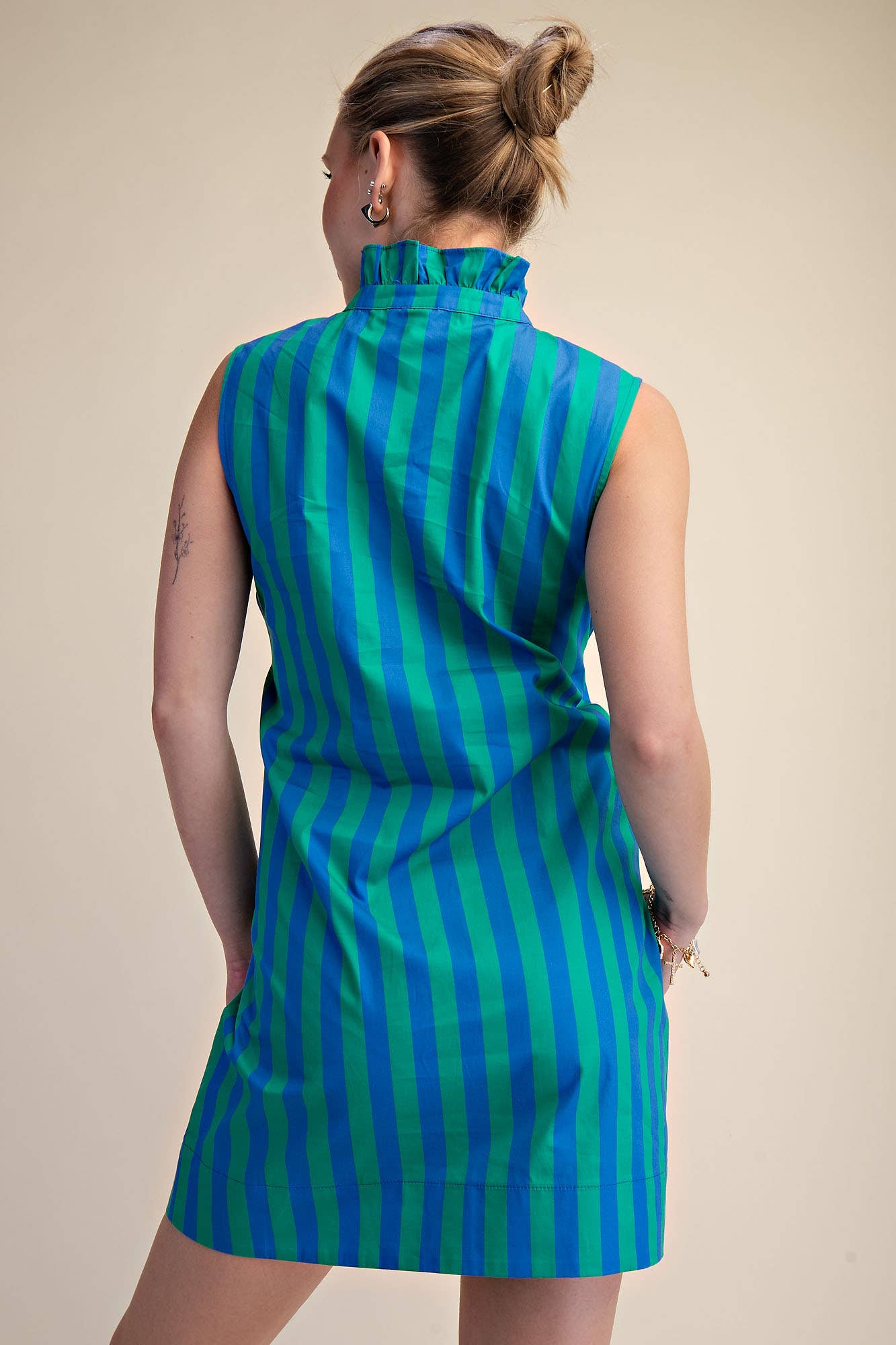 Glam Stripe Dress M