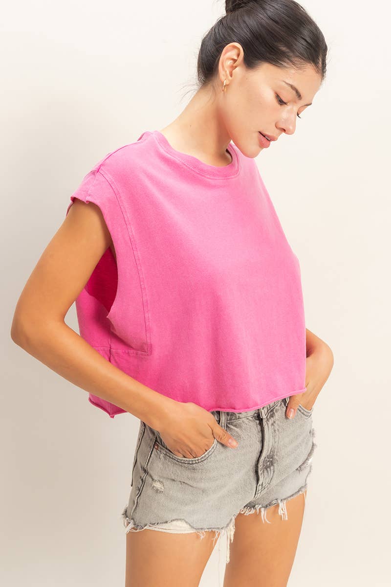 Double Zero - Crew Neck Boxy : MINT