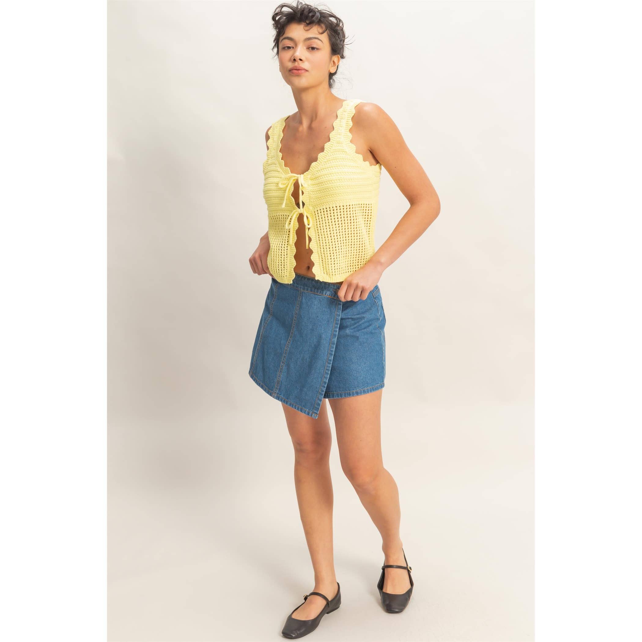 Double Zero - Sleeveless Open: BLUE