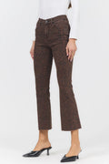 Dear John Jeanne in Brown Leopard