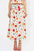 Adelyn Rae Aurora Floral Print Top and Skirt Set