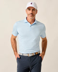 Johnnie O Beau Polo in Gulf Blue