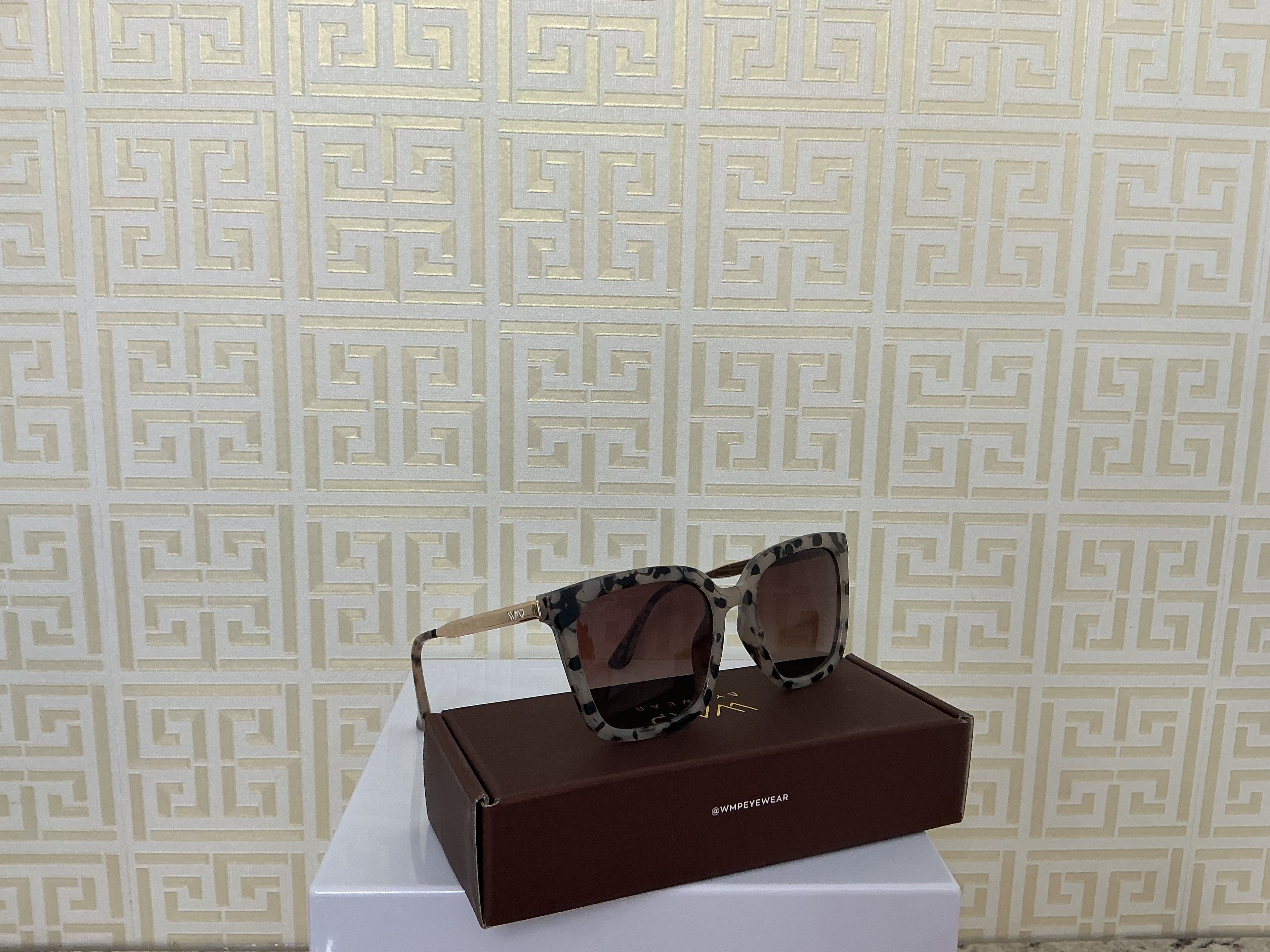WMP Madison Beige Tortoise Sunglasses
