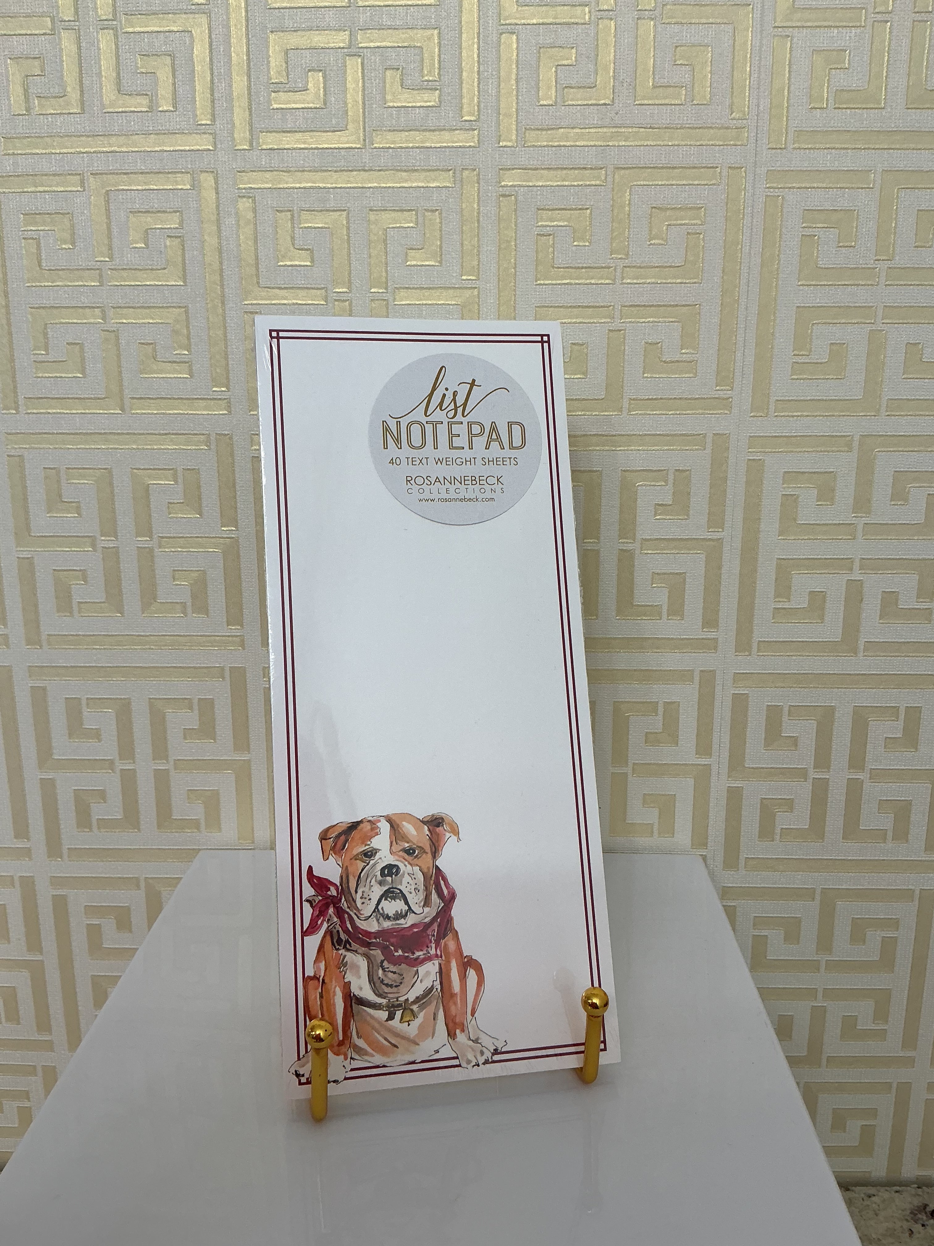 Roseanne Beck Skinny Notepad MSU