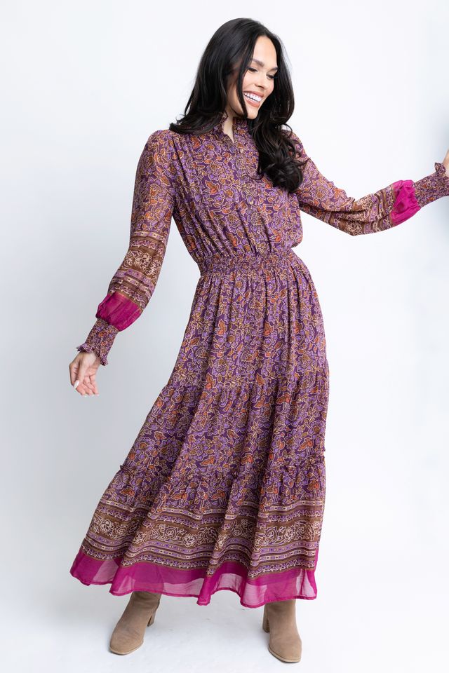 Karlie Chiffon Maxie Dress