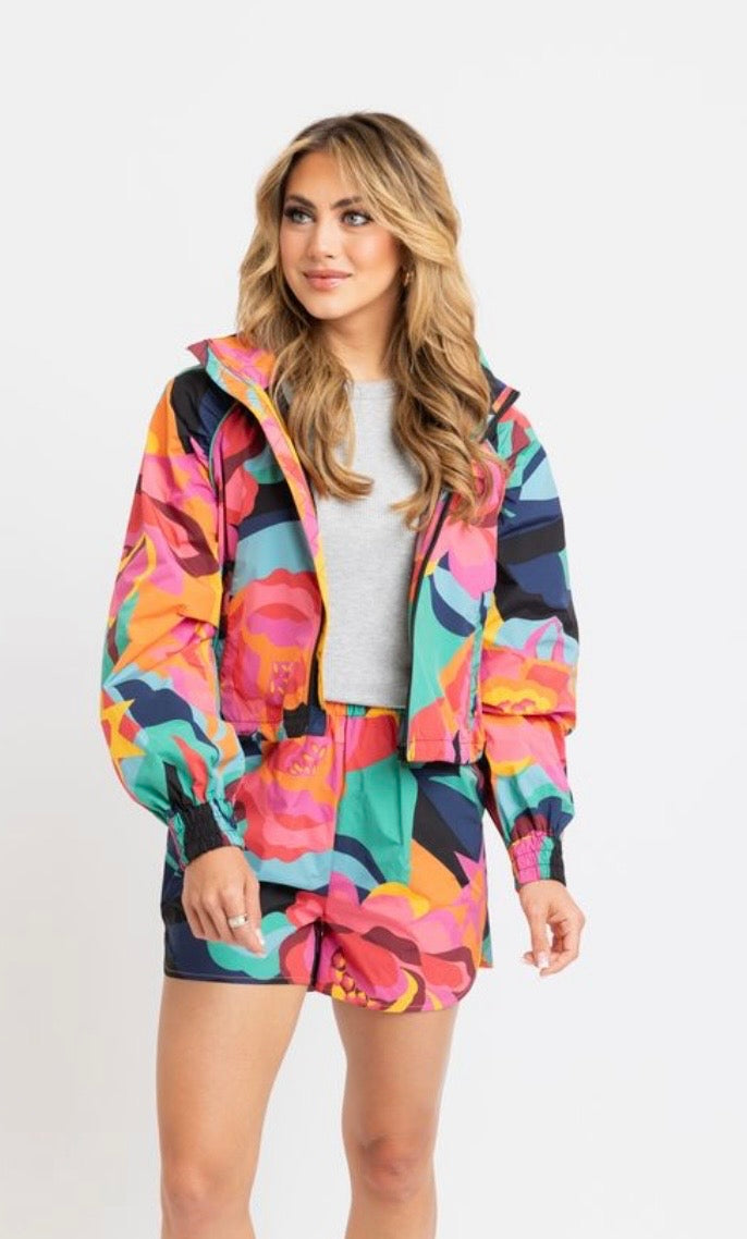 Karlie Big Floral Performance Jacket
