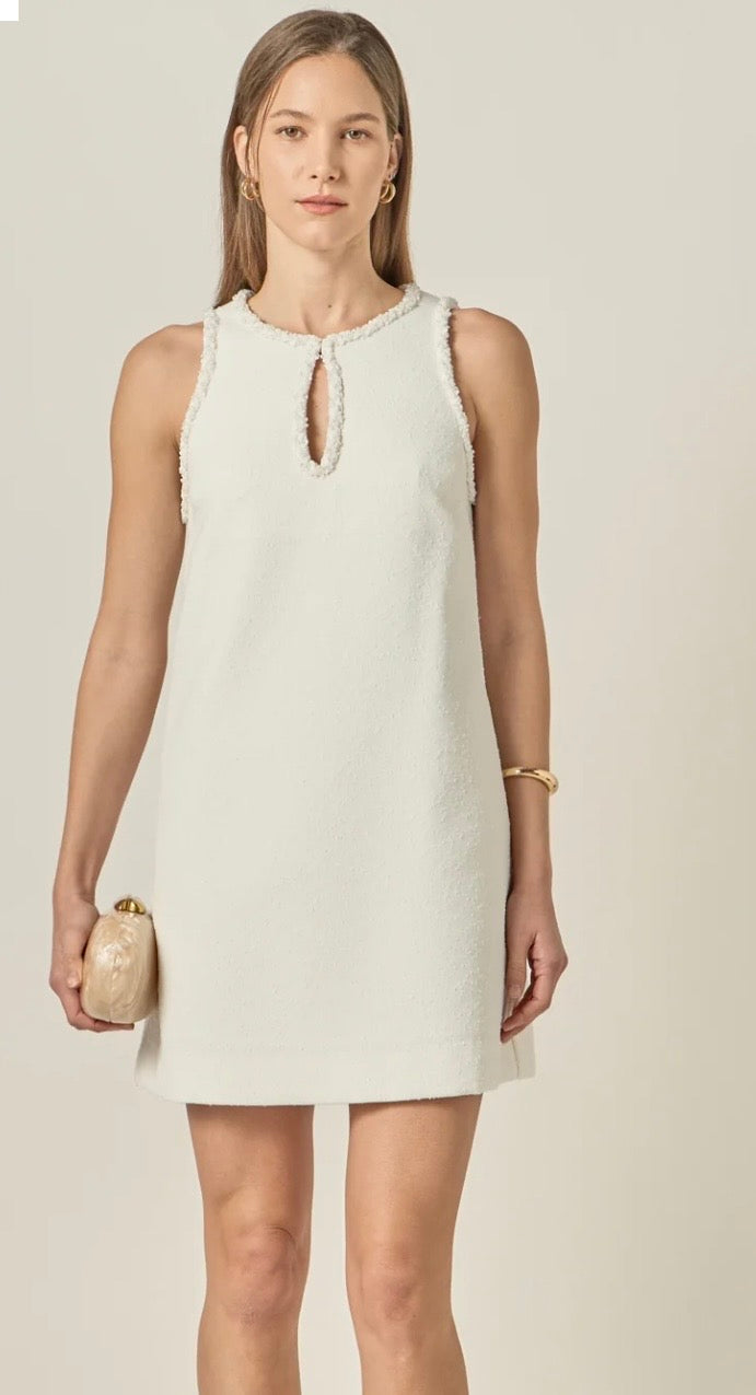 English Factory White Mini Dress
