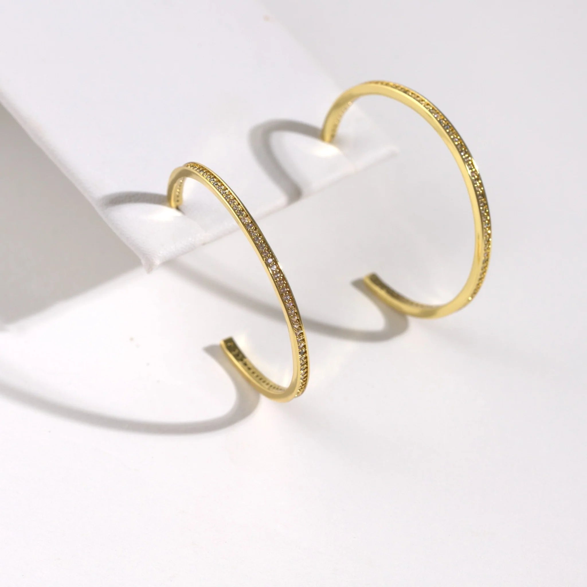 Allison Avery City Diamond Hoop