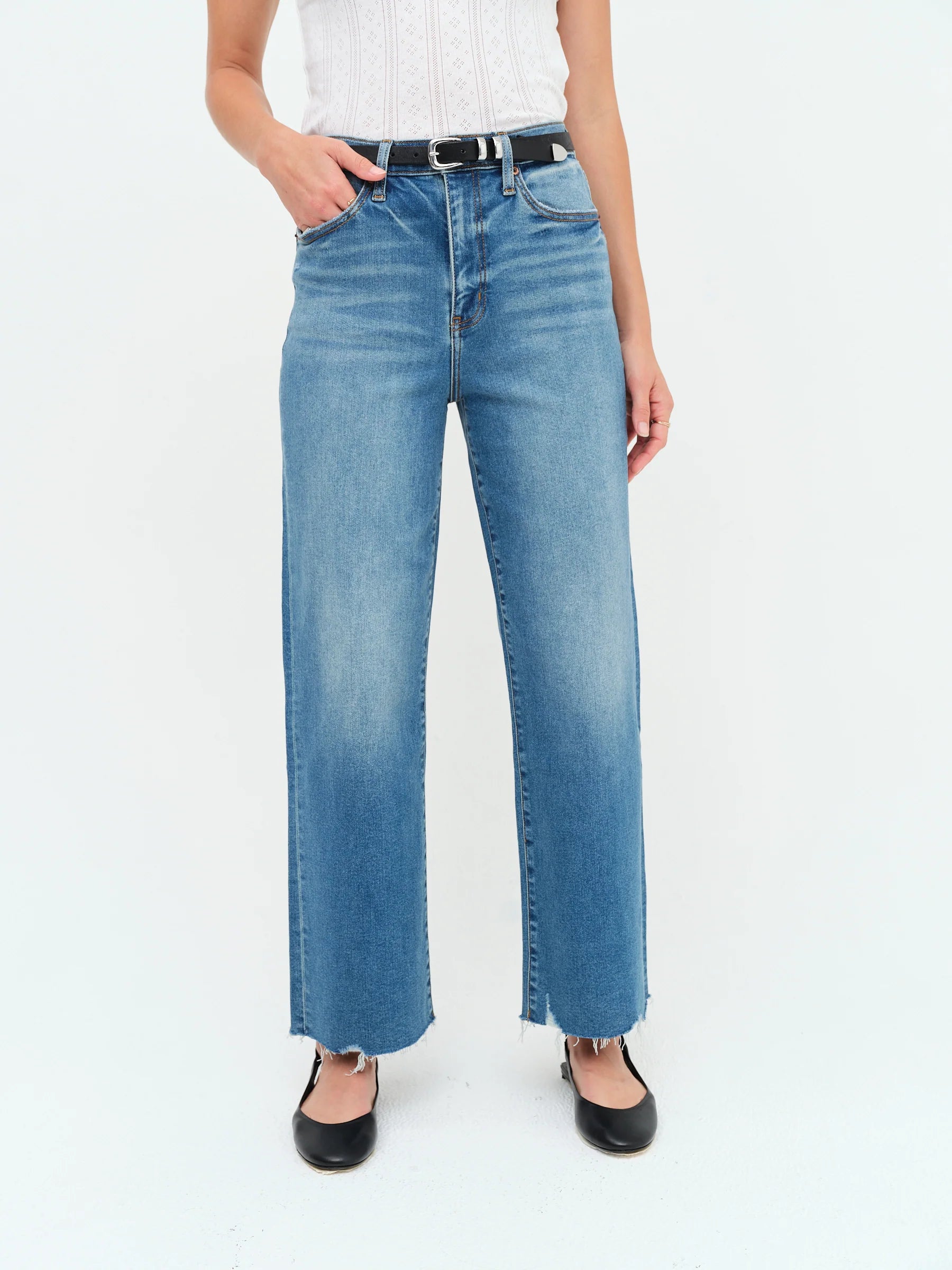 DAZE Denim Pleaser High Rise Wide