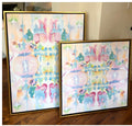 MK Decker 30x42 Canvas Print Kaleidoscope