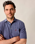 Johnnie-O Ryan Oceanside Stripe Short Sleeve Shirt