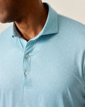 Johnnie-O Short Sleeve Polo Tundra Haze