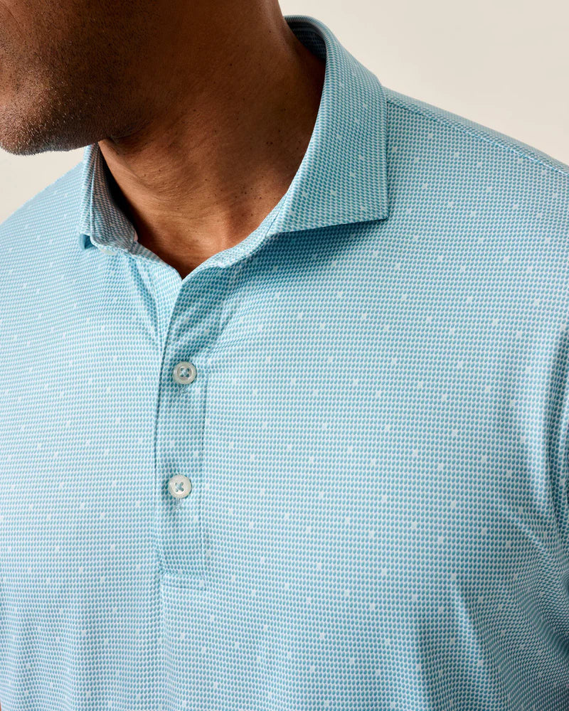 Johnnie-O Short Sleeve Polo Tundra Haze