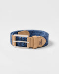 Johnnie-O Cotton Stretch Blue Twilight Belt