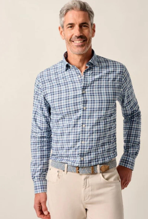 Johnnie-O Donovan Button Down Navy