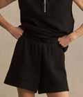Varley Black Ollie High Rise Short 3.5