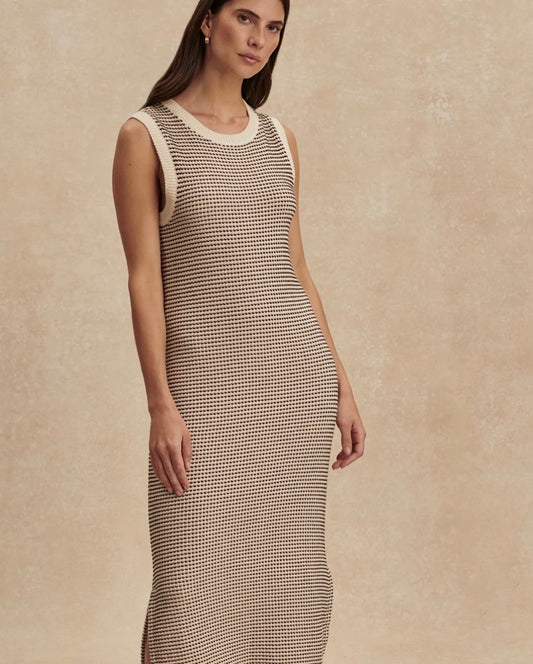 Varley Sadia Stitch Knit Dress