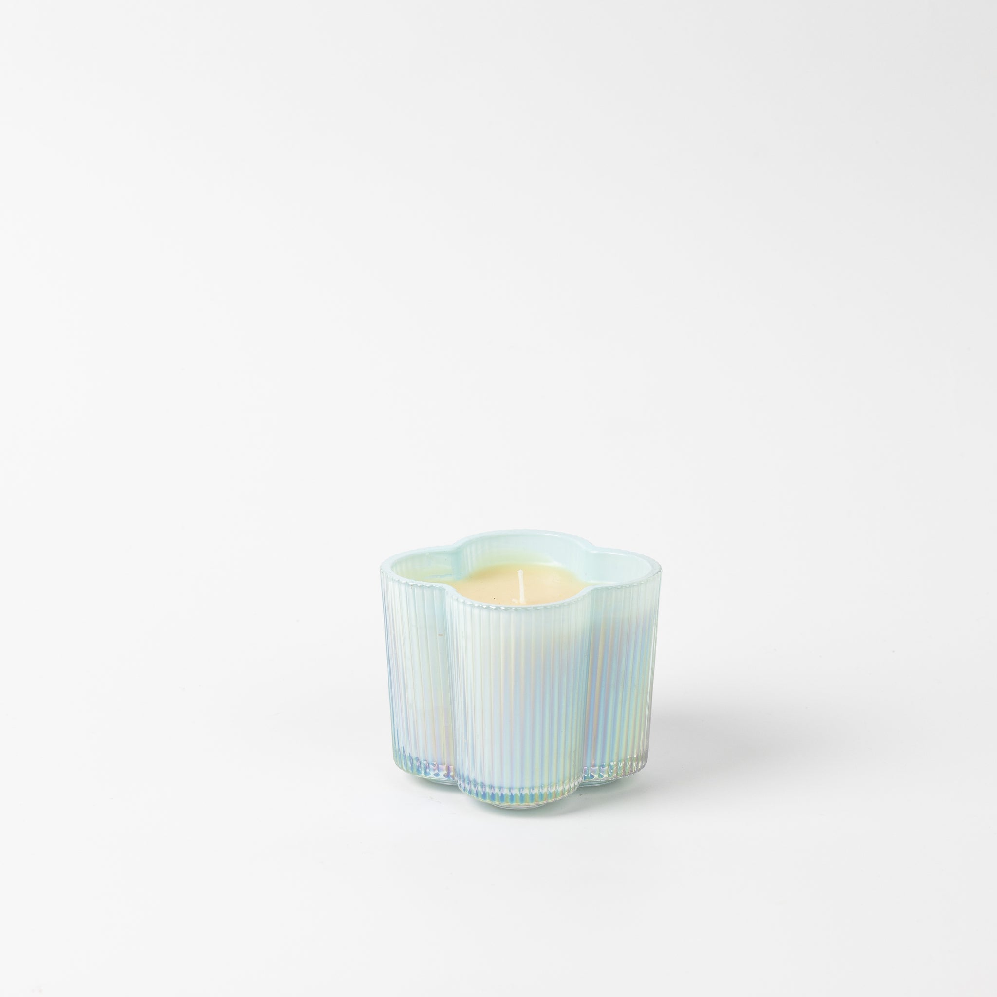 Sweet Grace Blue Flower Candle