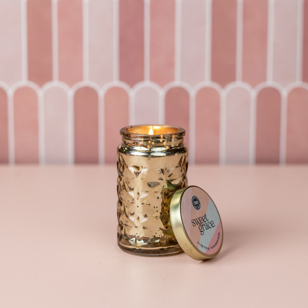 Sweet Grace Small Slim Mercury Candle