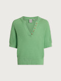 Varley Callie Knit Top Sage Mint