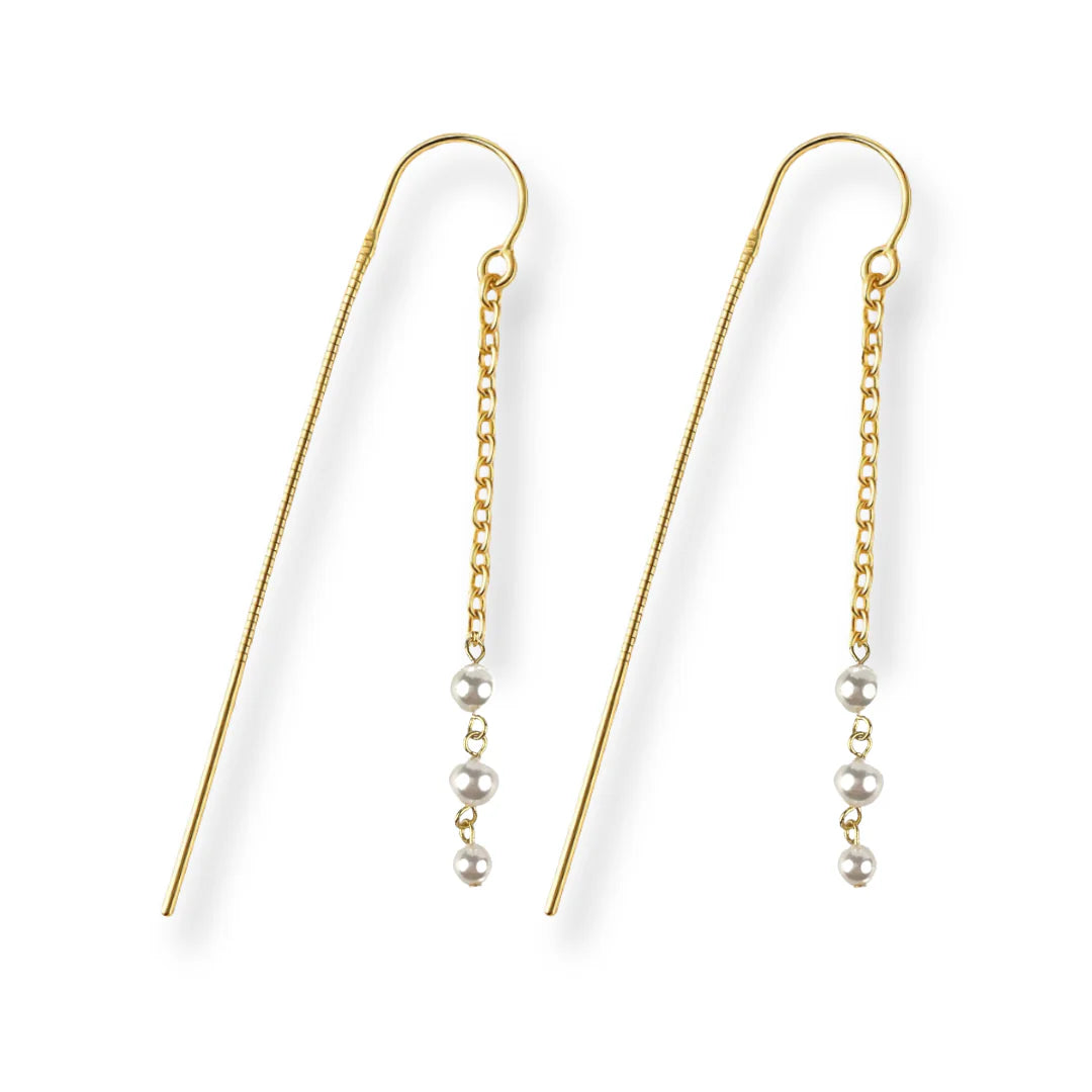 Allison Avery Triple Pearl Threader
