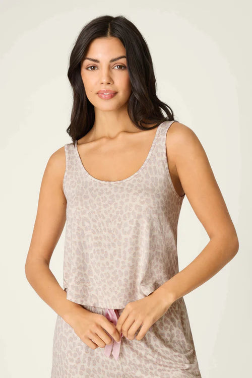 P.J. Salvage Luxe Leopard PJ Cami and Pant Set