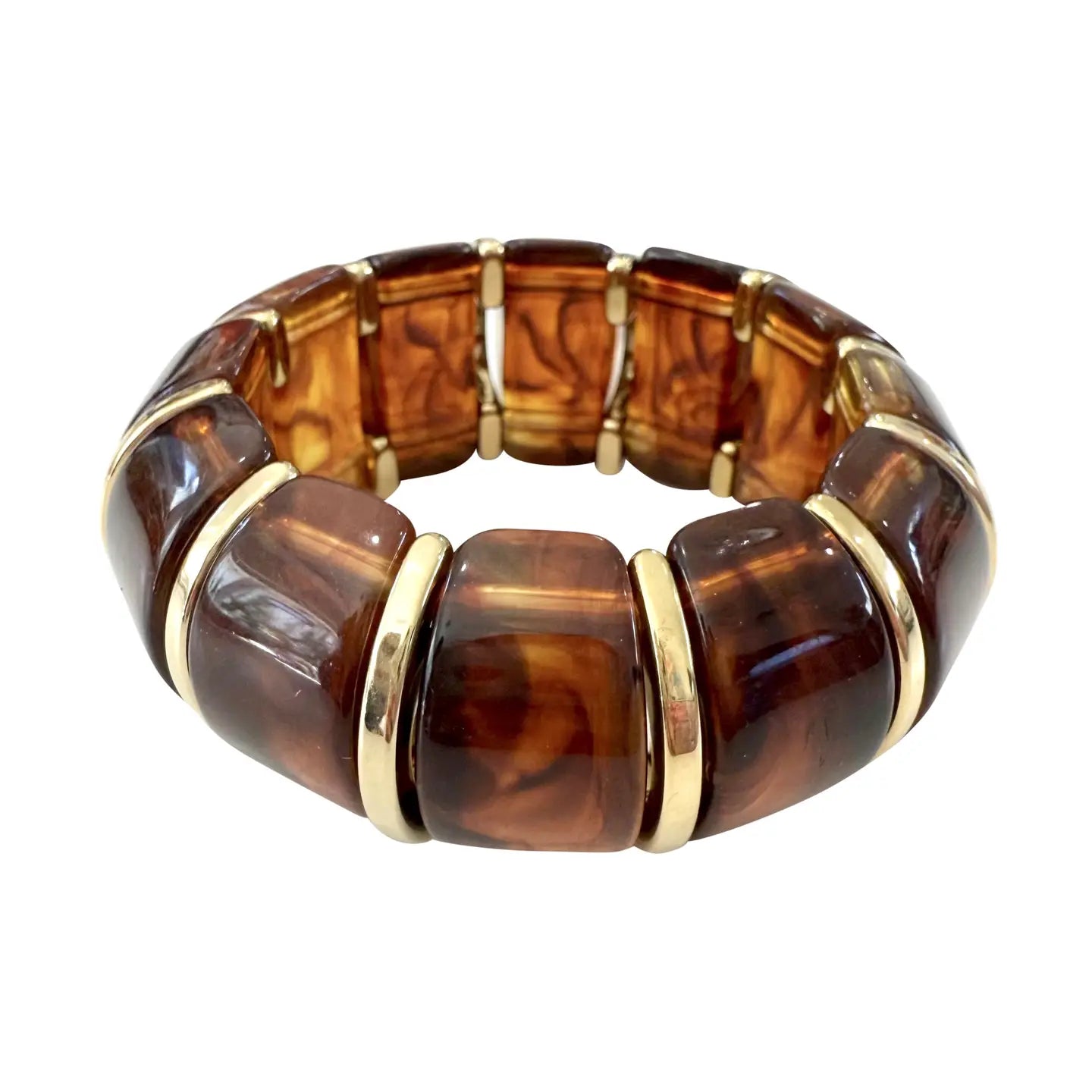 Gemelli Neva Bracelet Light Tortoise