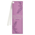Bookmark Leather Purple Be Still