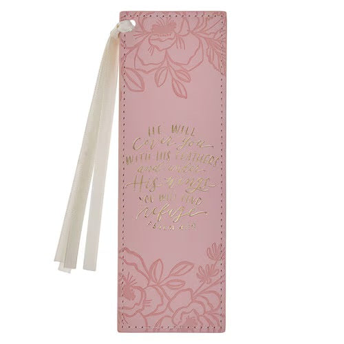 Bookmark Leather Pink He Will
